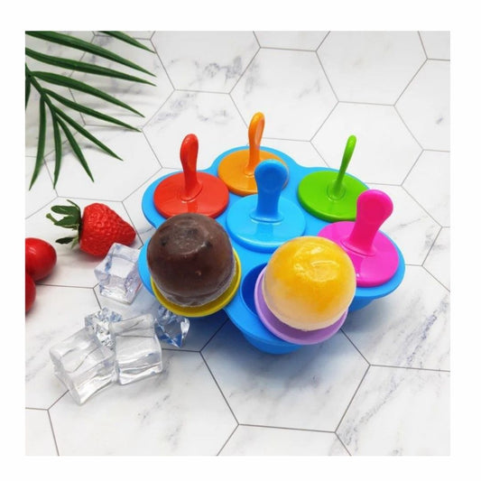 Moldes De Silicona Para Paletas De Fruta