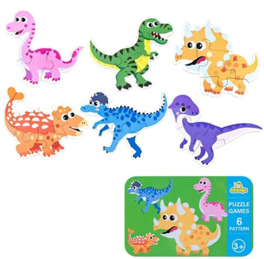 PUZZLE ROMPECABEZAS DINOSAURIOS